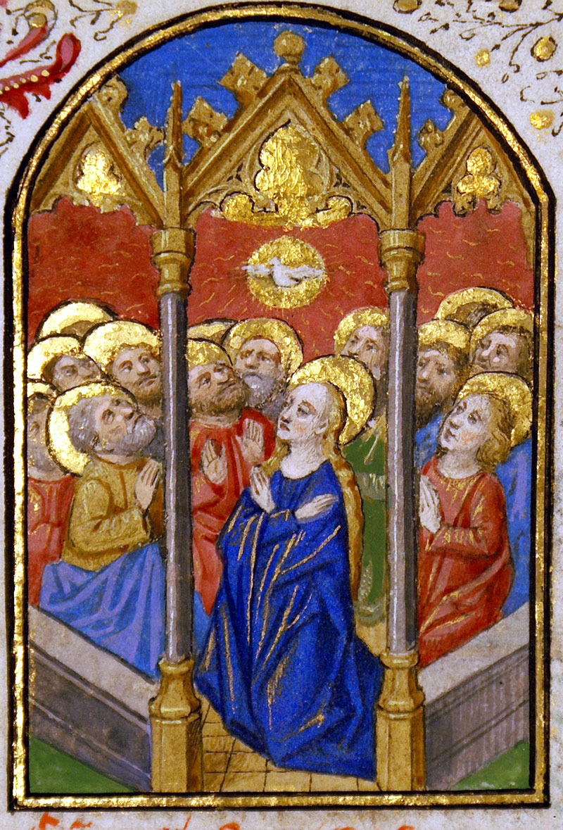Pentecost-BooksHours-15century